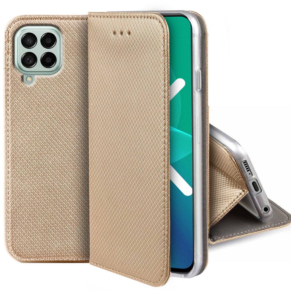 Smart Magnet case for Samsung Galaxy M53 5G, Gold