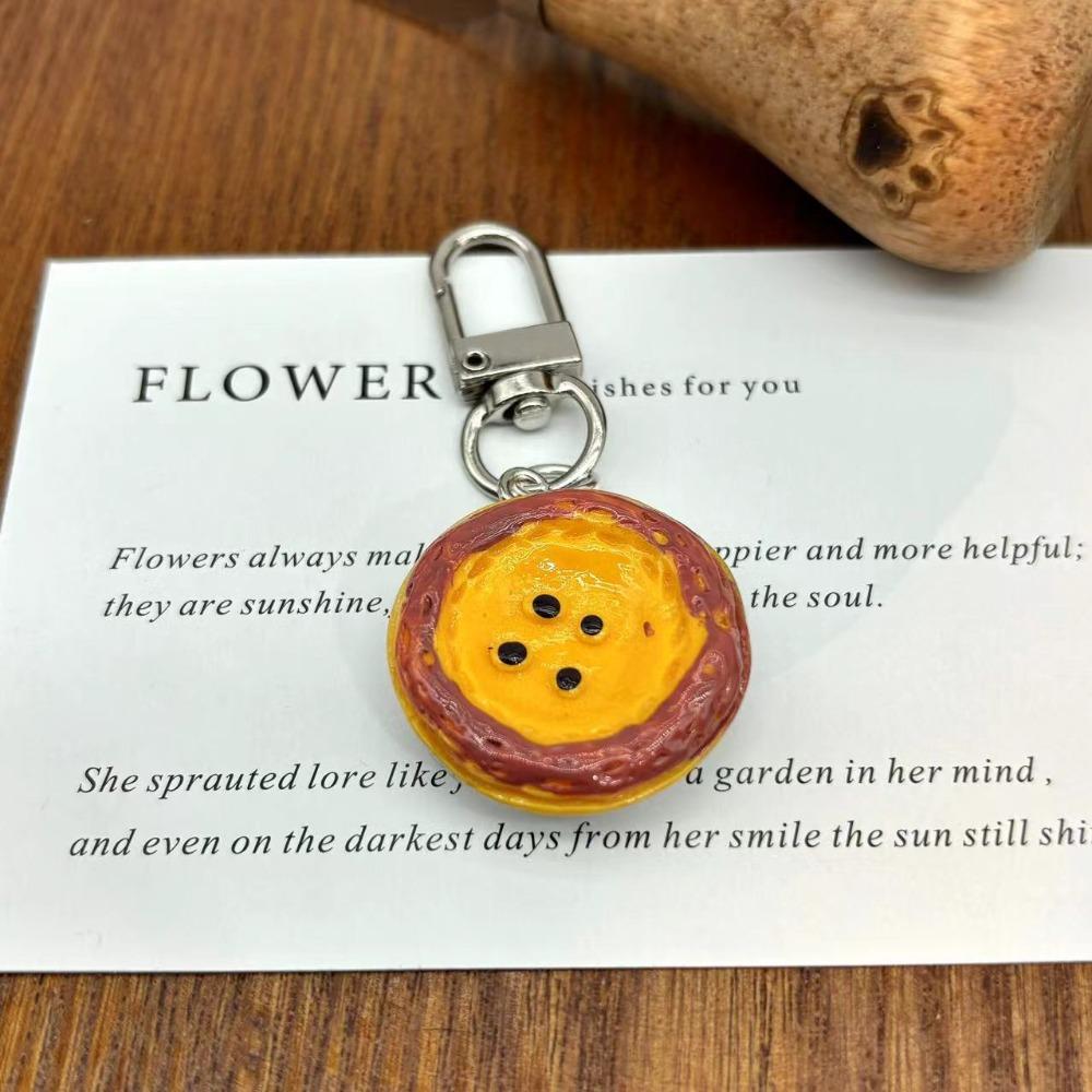 Car Keychains Simulation Food Keychain Toast Burger Keychain Funny Food Series Pendant Men
