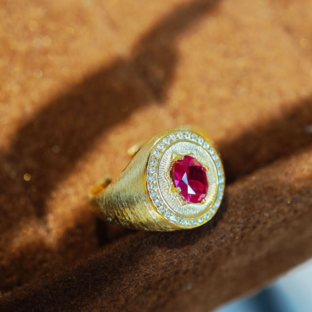 Винтажное матовое кольцо класса люкс рубиново-пурпурного цвета с бриллиантами и эмалью, кольцо на указательный палец, для ношения в несколько рядов, ветер, премиальные универсальные аксессуары