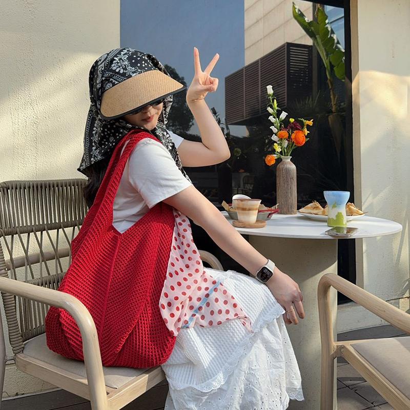 Солнцезащитная шляпа с шарфом, широкополая летняя пляжная шляпа с защитой от ультрафиолета, женская шляпа-хиджаб от солнца, кепка в стиле бохо-шик от солнца