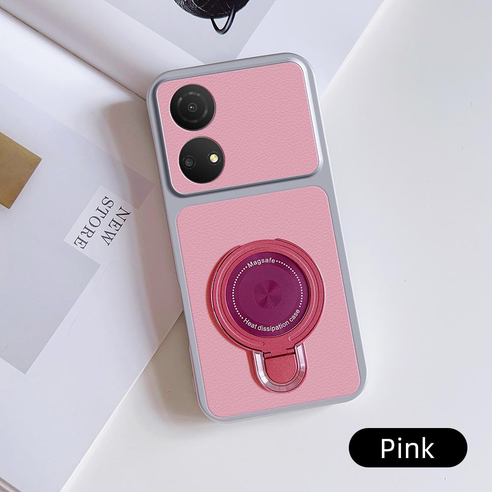 Чехол для Honor X7 Чехол для Honor X7b Чехол-книжка для Honor 90 Smart Чехол из кожи для Honor X7 X7b Магнитная подставка Держатель Magsafe Чехол-подставка
