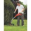 BLACK+DECKER Electric Grass Trimmer - GL7033-QS - 700W - 33 Cm - Corded - Pivoting Head - Telescopic Tube