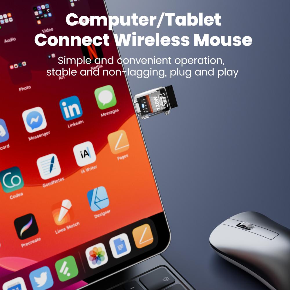 Type C Adapter USB 3.2 To Type C Converter 120W 10GB High Speed Data Audio Transfer For iPhone For MacBook For iPad For Huawei