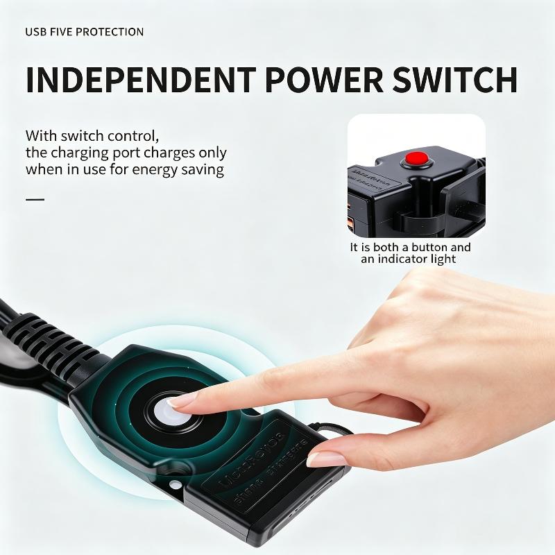 Водонепроницаемое двойное USB-зарядное устройство для мотоцикла, электровелосипеда, скутера, адаптер быстрой зарядки для езды на открытом воздухе