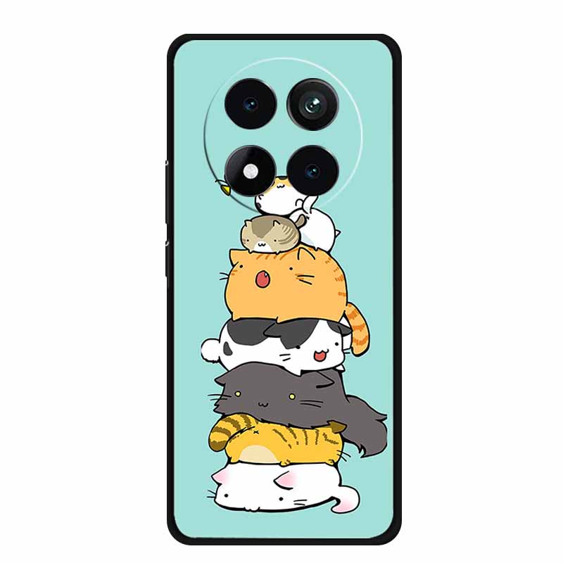 For Redmi Note 14 Pro Case Note14 Pro Plus Black Silicone Soft Back Cover For Xiaomi Poco X7 Redmi Note 14 Pro Plus Phone Case
