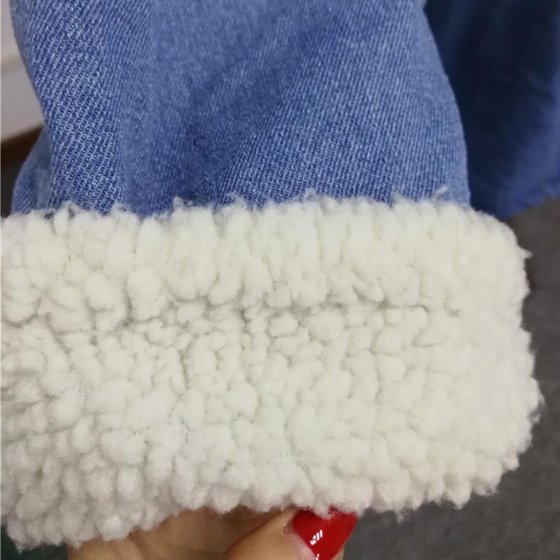 Зимние утолщенные длинные бархатные джинсовые плащи, зимние длинные плащи для женщин, однобортные дизайнерские джинсовые пальто