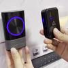 Умный беспроводной дверной звонок IP44 Водонепроницаемый Домашняя охранная сигнализация Приветственный дверной звонок Двусторонняя связь Дверной звонок для дома