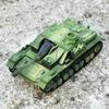 1/72 Немецкая модель танка DIY Сборка Пазлы Модель Образовательная Коллекция Вторая мировая война Здание