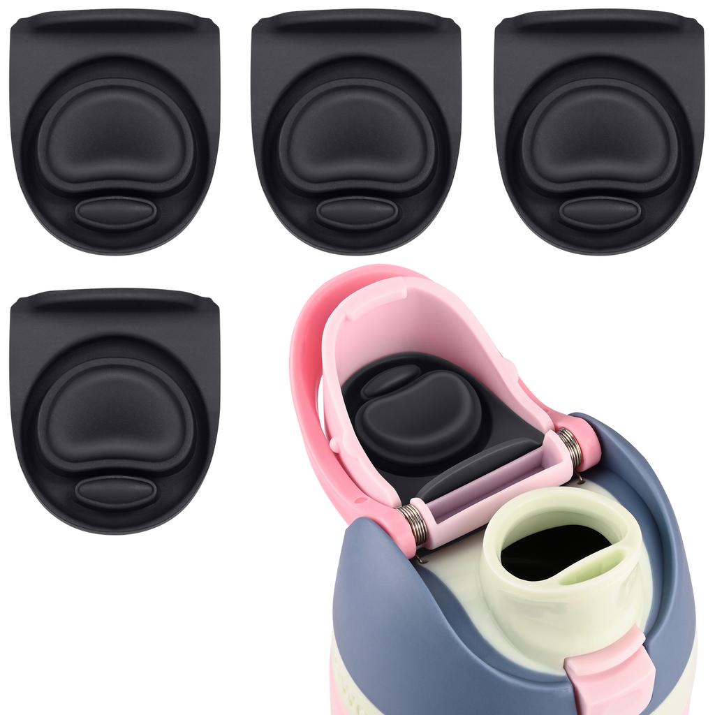1-6Pcs Water Bottles Top Lid Replace For Owala FreeSip 16/19/24/25/32/40 oz Bottle Leak Proof Silicone Stopper Water Cup Sealing Cup Holders 5