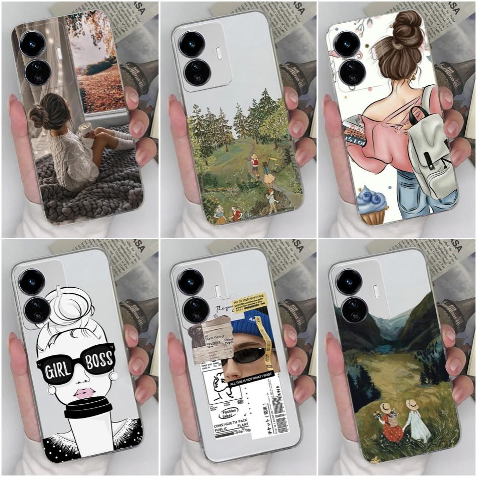 Для Vivo Y97 Y90 Y91C Y83 Y9s Y55 Y73 Y75 Y51 Y52 Y77e Чехол для телефона с защитой от падения Прозрачный мягкий силиконовый модный бампер для мальчиков и девочек для Vivo