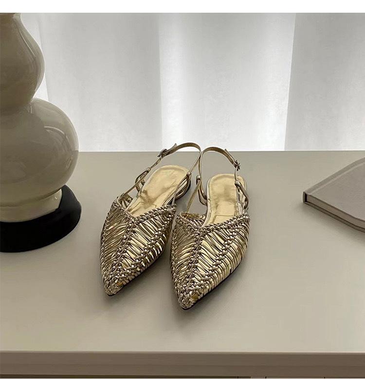 Коричневые плоские плетеные сандалии женские брендовые дизайнерские летние римские туфли для рыбаков для женщин черные сандалии De Mujer Verano ручной работы