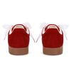 Adidas Vl Court Classic Lightweight Low top German Army Trainers Women's Red KK3774(Team943-SBOX)