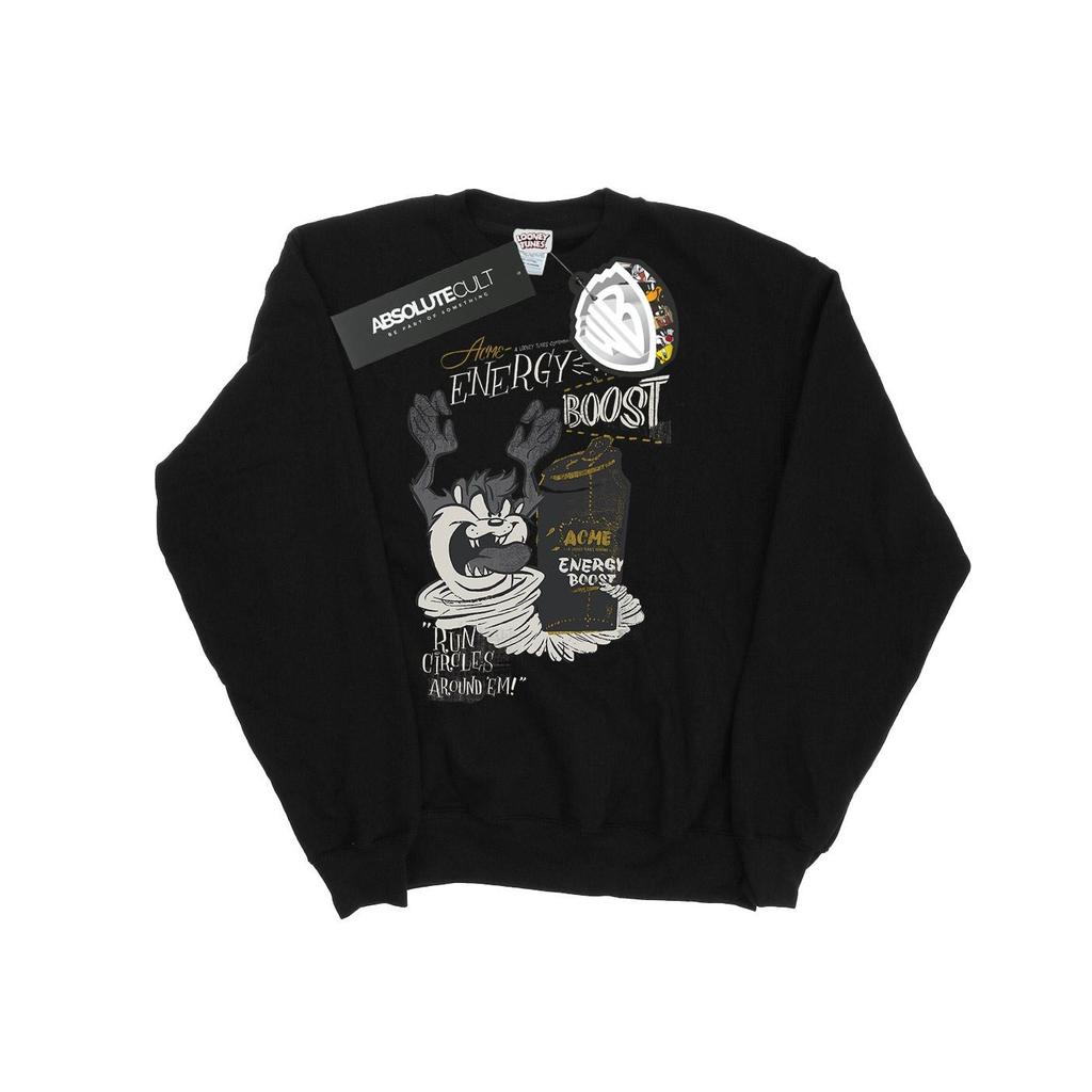 Looney Tunes Mens Taz Energy Boost Sweatshirt