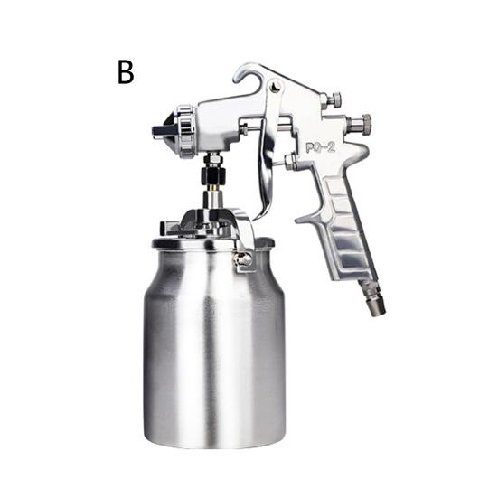 Распылитель краски, равномерное распыление, регулировочная ручка полного покрытия, пористое распыление, пневматический распылитель калибра 1,5/2,5, инструмент для мастерской