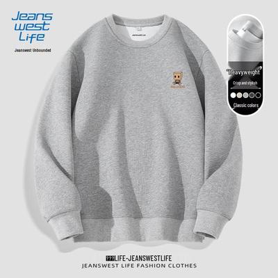 JEANSWEST LIFE Мужской свитшот с круглым вырезом и принтом куклы