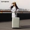 Стильный жесткий чемодан Samsonite на колесиках