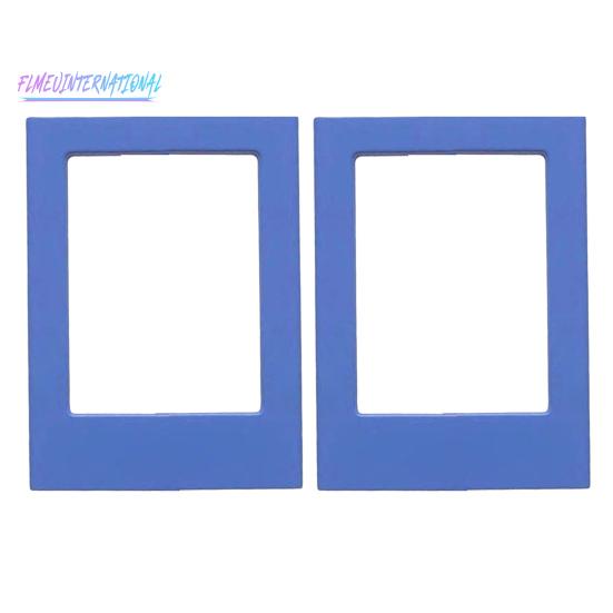 2 шт. магнитная фоторамка на холодильник-тонкое качество изготовления, красочные сильные магнитные фоторамки для домашней комнаты