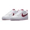 Nike Детские кроссовки Court Borough Low 2 GS White Dark Beetroot BQ5448-120