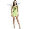 M-XL Halloween Fairy Costume Green Forest Butterfly Angel Cosplay Outfit Women