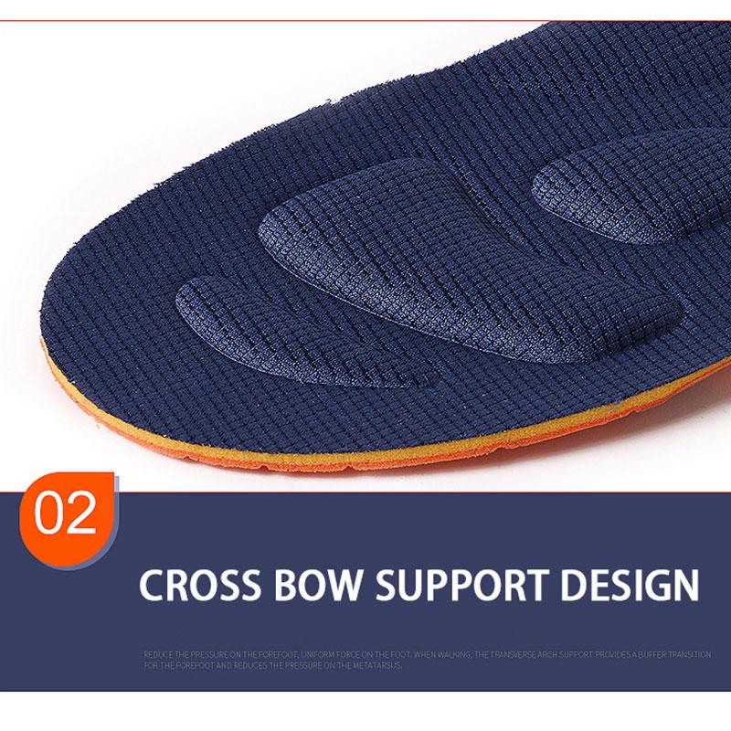 NO.8 стельки для бега с эффектом памяти, ортопедические стельки для мужчин и женщин с поддержкой свода стопы, дышащие ортопедические стельки для ног