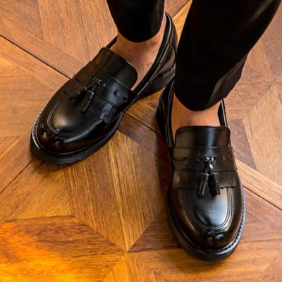 [BSQT BY CLASSY] Лоферы Lucy Black с кисточками, увеличивающие рост [Базовые] [Отправка из Кореи] 100% Оригинал