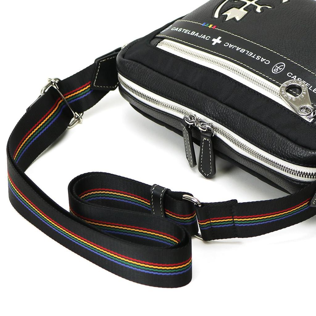 Castelbajac Connect Shoulder Bag 083112 Black