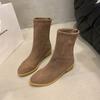 Large Size Cloth Boots Women's Autumn and Winter New Wind Socks Boots Casual Fashion Single Boots Women