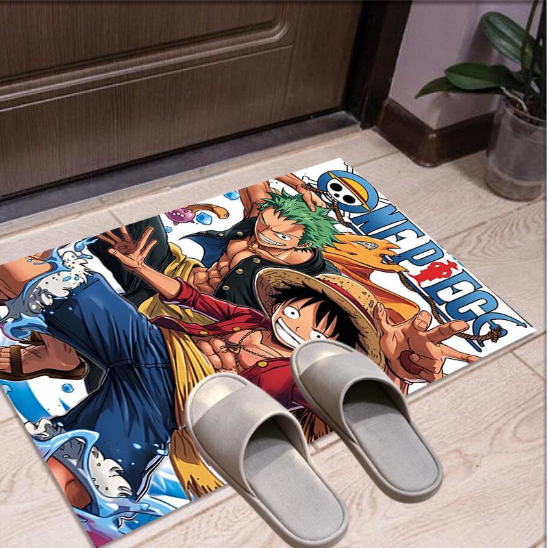 Ковер с узором One Piece, Коврик для помещений/улицы, для пикника, игровой комнаты, спальни, офиса, гостиной, ковер для декора дома, подарок на день рождения