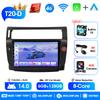 For Citroen C4 CTriomphe Quatre 2004-2009 Srnubi 2Din Car Stereo Radio Wireless Carplay Android Auto Mirror Link BT Head Unit