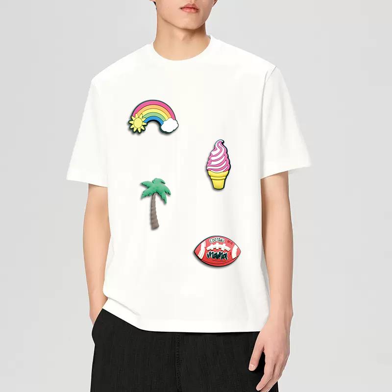 DIY Sunglasses Lollipop For Clothing Bags Slippers Removable Personal Coconut Tree