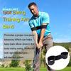 Golf Swing Training Aid Motion Correction Belt - Arm Swing Trainer, Posture Corrector, for Beginner Practice