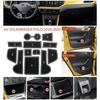Anti-slip Gate Slot Mat Car Door Groove Cup Pad for VW Volkswagen POLO MK6 AW 2018 -  Interior Accessories
