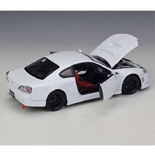 Willy 1/24 Scale Nissan Silvia S-15 White Diecast Car (Finished Model) 22485NS-W White