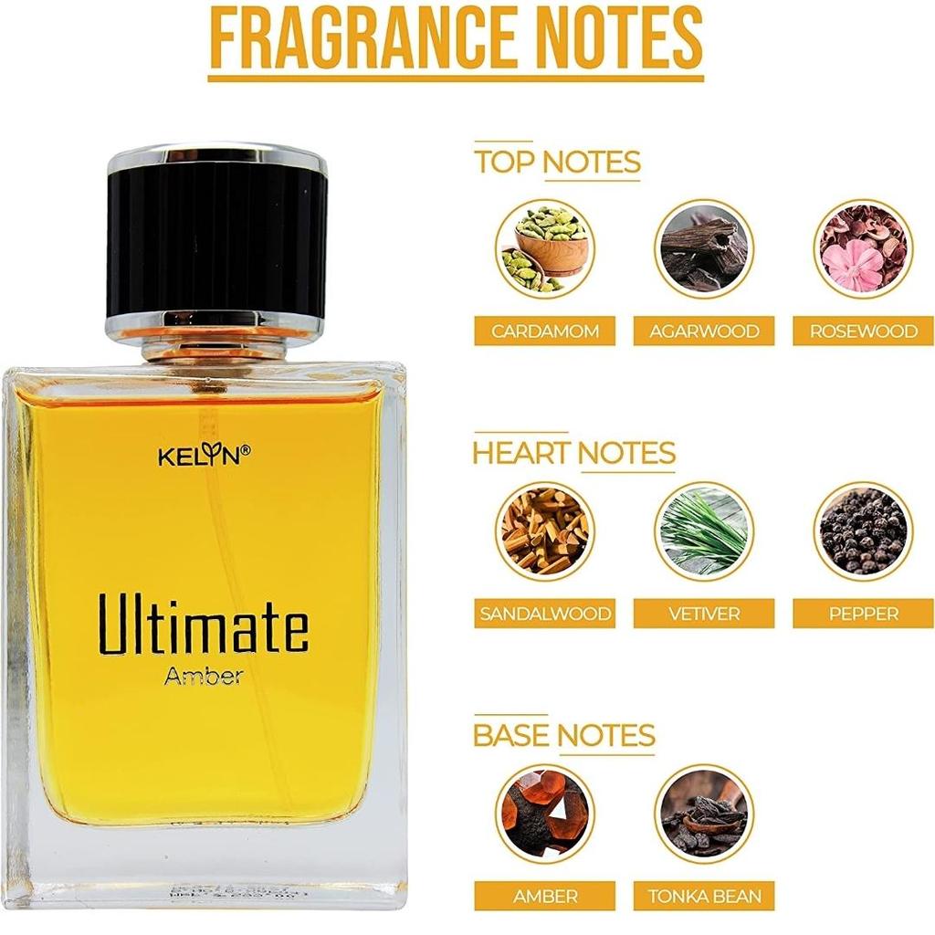 KELYN Ultimate Oudh парфюм для мужчин | Парфюмированная вода | Стойкий аромат | Эдп для мужчин | Подарок для него | Мускус для мужчин | Упаковка 1, 100 м.