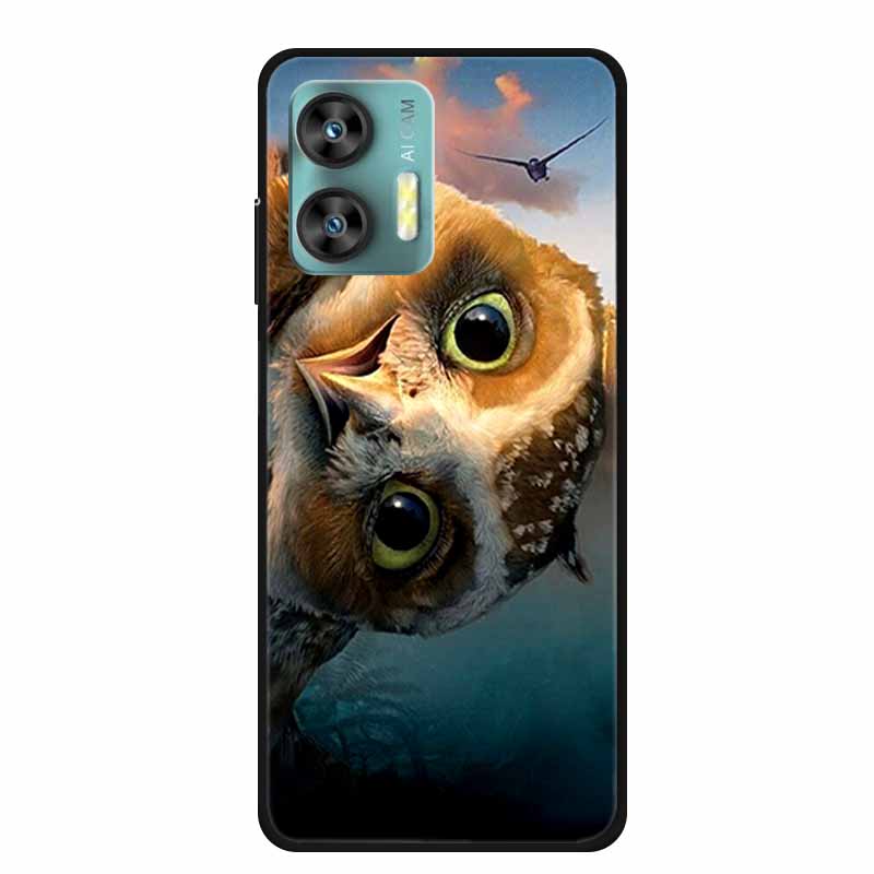 Для Oukitel C36 Oukitel C35 Чехол Роскошный Ударопрочный Мягкий Силикон ТПУ Задняя Крышка для Oukitel C35 C36 Крутой Мультяшный Защитный Чехол