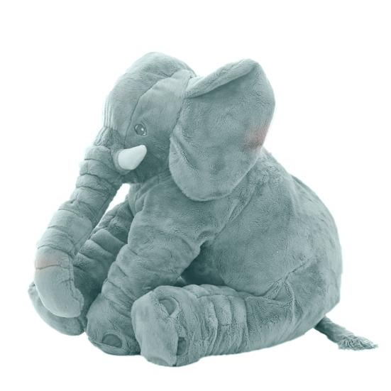 Stuffed Toy Adorable Cartoon PP Cotton Soft Elephant Plush Animal Pillow Home Decoration