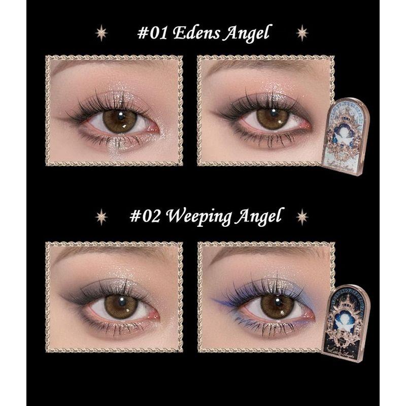 Flower Knows - Тени для век Little Angel 9 цветов - 02 Плачущий Ангел