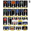 28 Pcs Car Toy Accessories Traffic Road Signs Kids Children Play Learn Toy Game