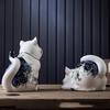 Керамические Кошки, Украшения для Дома, Креативные Свадебные Подарки, ТВ-Тумбы в Гостиную, Винные Шкафы