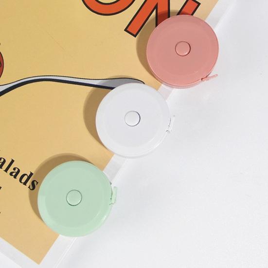 2 м мини-мягкая рулетка, выдвижная двойная шкала, портативная швейная ткань, ткань для похудения, измерительная лента для тела, гибкая линейка