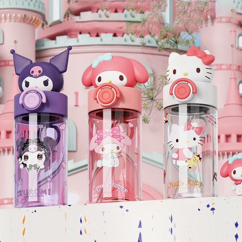 Летний стакан для воды Sanrio: Стильный, Портативный, Незаменимый для школы для студентов