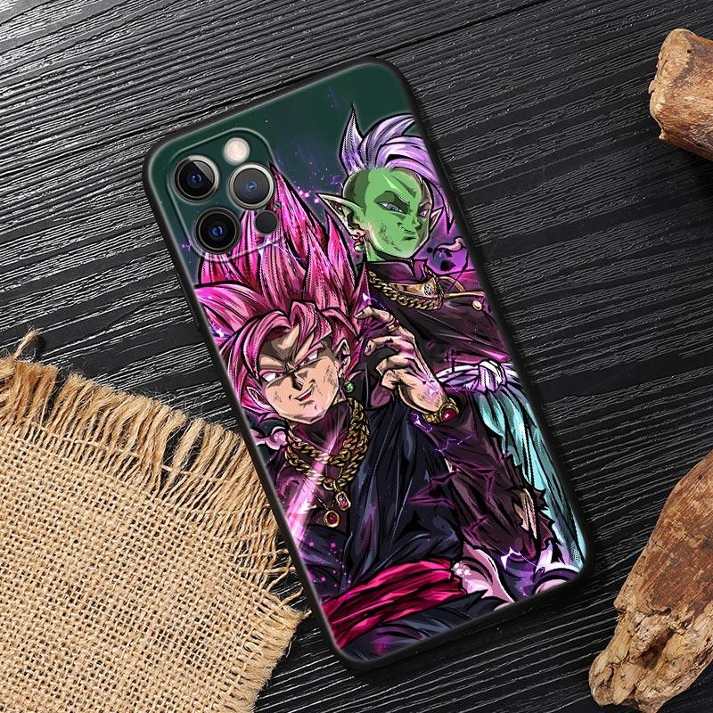 Cool DragonBalls Z Art Anime Funda For iphone 17 Case For iPhone 16 15 11 12 13 Mini 17 Pro Max Plus 17E 16E Air Case Soft Cover