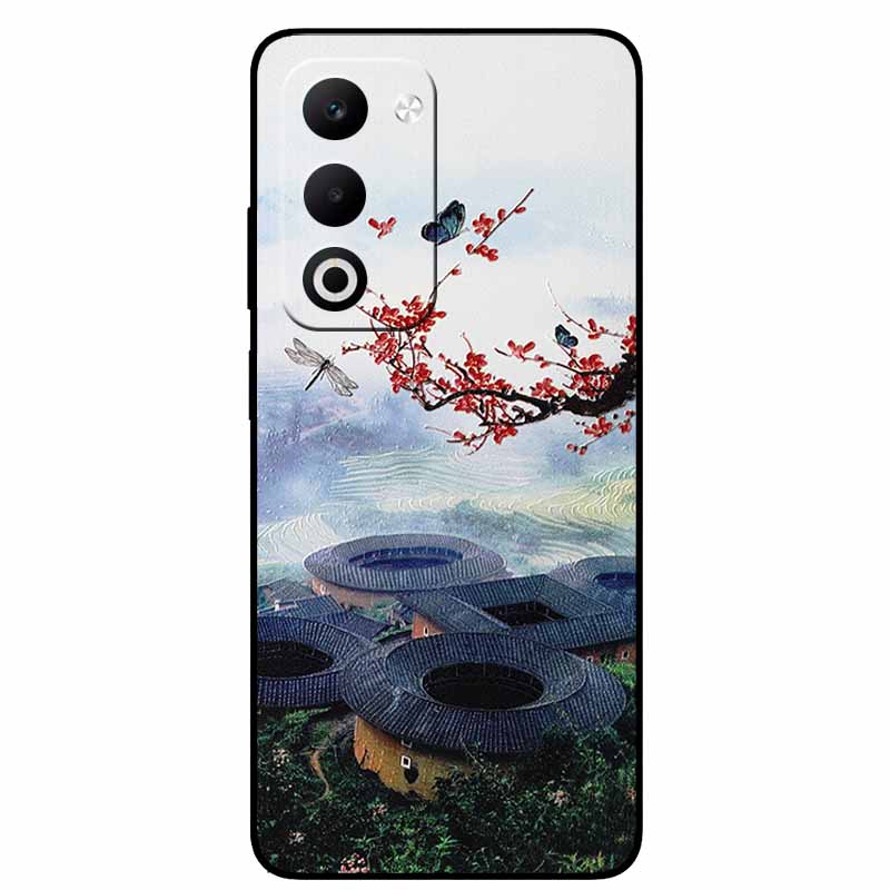 3D Emboss Cases For Oppo A5 5G 4G Relief Embossed Retro Silicone Back Cover For OPPO CPH2735 CPH2727 Black Funda OppoA5 4G A5 5G