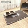 Подставка под миску для питомца, впитывающая коврик из диатомитовой земли, нескользящая, водостойкая, для мисок с едой для кошек, собак, кухня, столовая в помещении