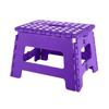 Folding Step Stool, Non Slip Surface Carry Handle Sturdy Step Stool For Kids, Toddlers Adults Compact Foldable For Kitchen, Bathroom, Bedroom, Outdoor