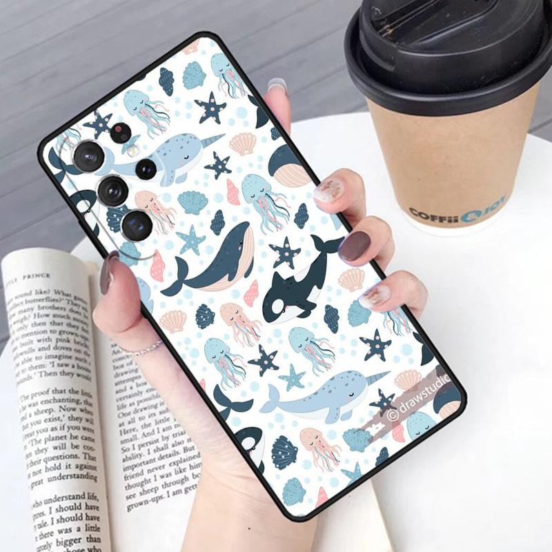 Чехол для телефона 'Китенок' Для Samsung Galaxy S24 S25 Ultra S21 S22 Ultra S10E Note 10 Plus Note 20 FE S23