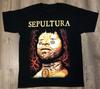 Sepultura Roots Футболка черная с коротким рукавом Все размеры HNG96 Унисекс