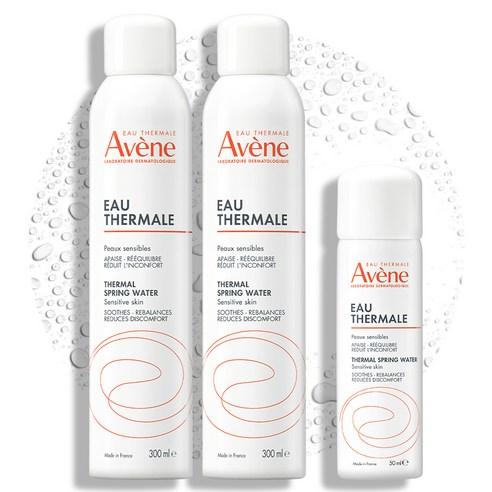Термальная вода Avène, спрей 300 мл, набор из 2 шт. + 50 мл, 1 набор