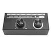 with Volume Control Knob 6 Way Sound Switcher Stereo Audio Switcher  for Speaker Subwoofer