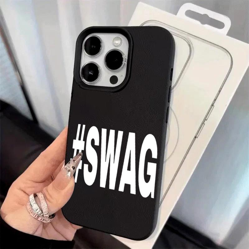 Роскошный английский чехол S-SWAG для iPhone 17 Pro 16 15 14 13 12 11 Pro Max 16e 17 Air 15 14 Plus X XR XS Max Ударопрочный чехол